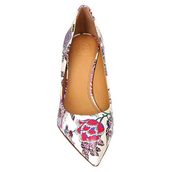 Tory Burch Elana 85mm Pump Printed Nappa Leather - Picture 4 of 5